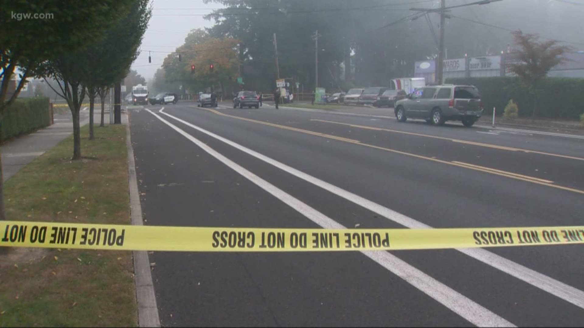 Portland police spoke to KGW's Lindsay Nadrich about a rash of shootings recently in Portland.
