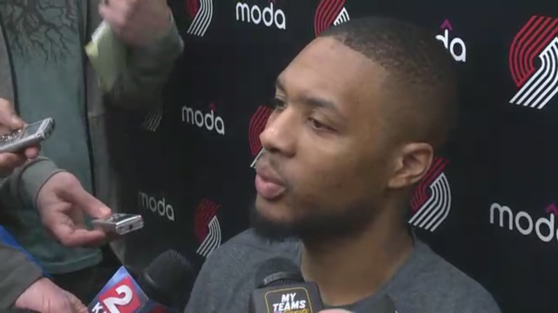 Damian Lillard said while the attention his shot is getting across the world is great, he’s ready to focus on what’s next.