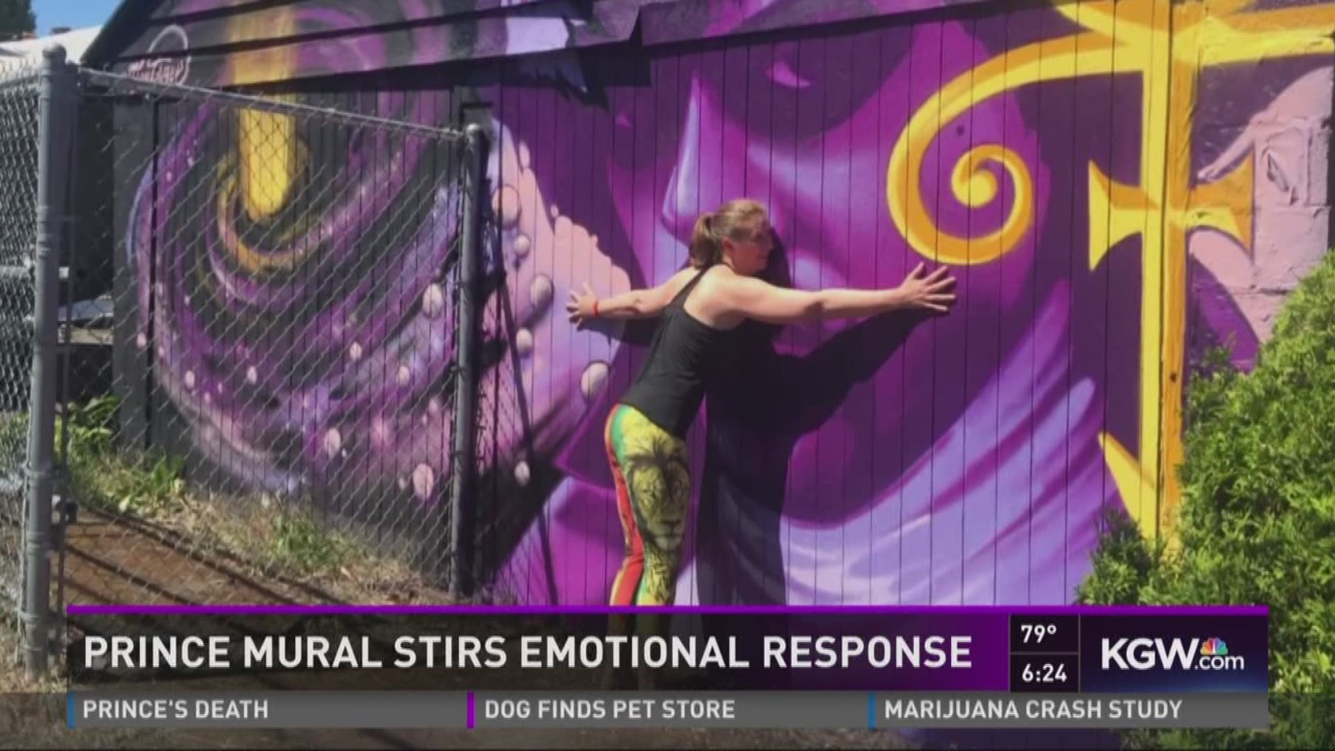 Prince mural stirs emotional response