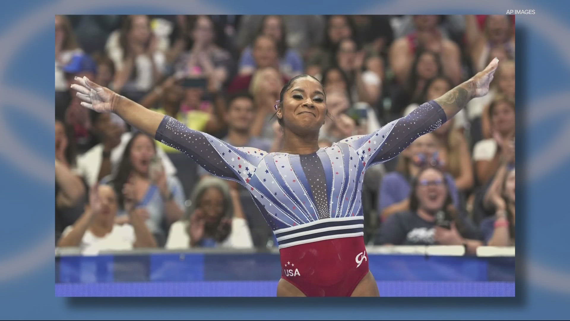 Vancouver, Washington's Jordan Chiles returns to Team USA hoping to take home the gold, after winning a silver medal during the 2020 Tokyo Olympics.