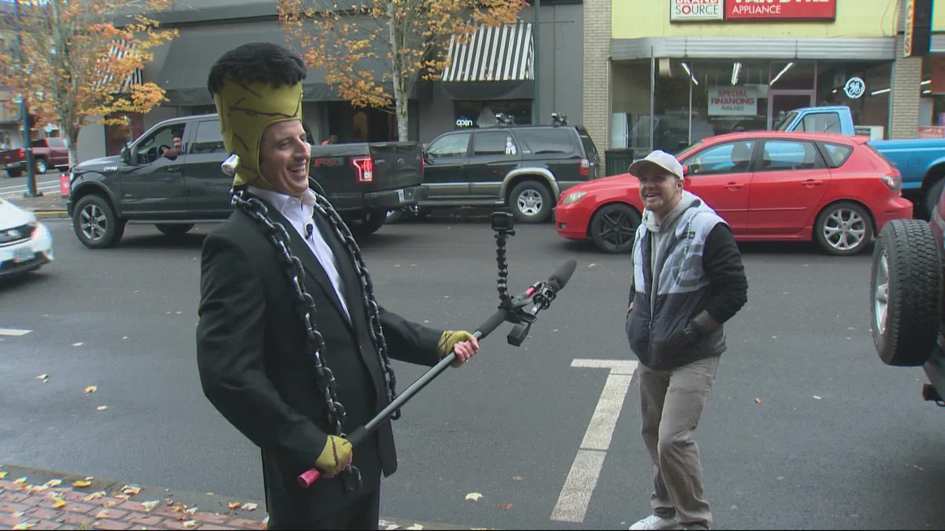 Drew Carney celebrates Halloween in the latest edition of Drew and You. He hit the streets of Forest Grove to ask people all sorts of spooky trivia questions.