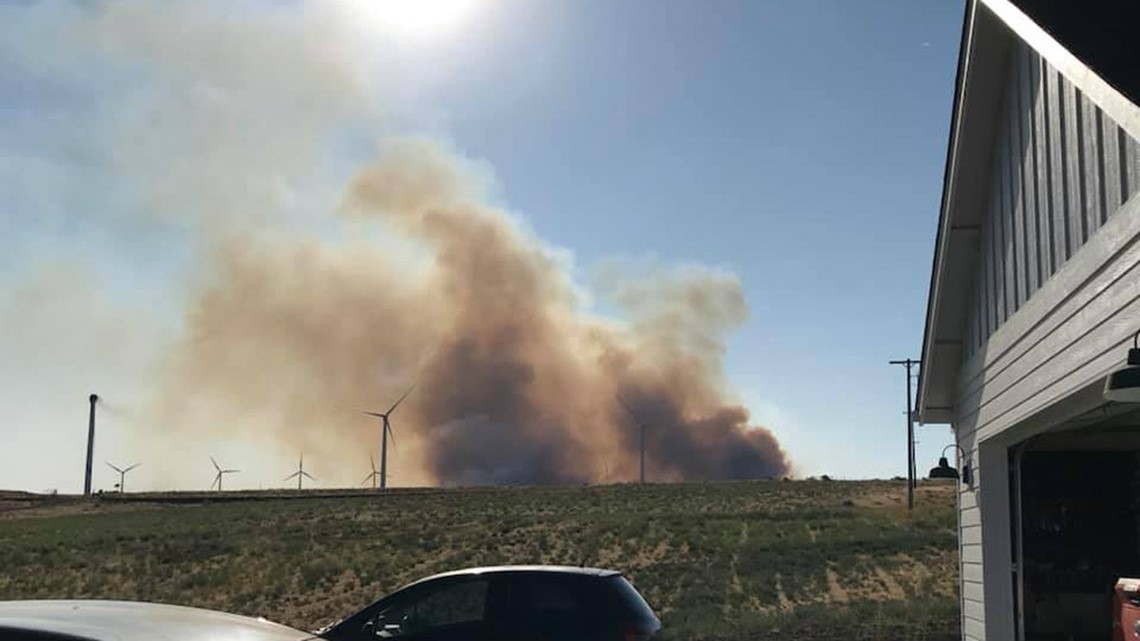Juniper Fire in Klickitat County, Washington is 40 contained
