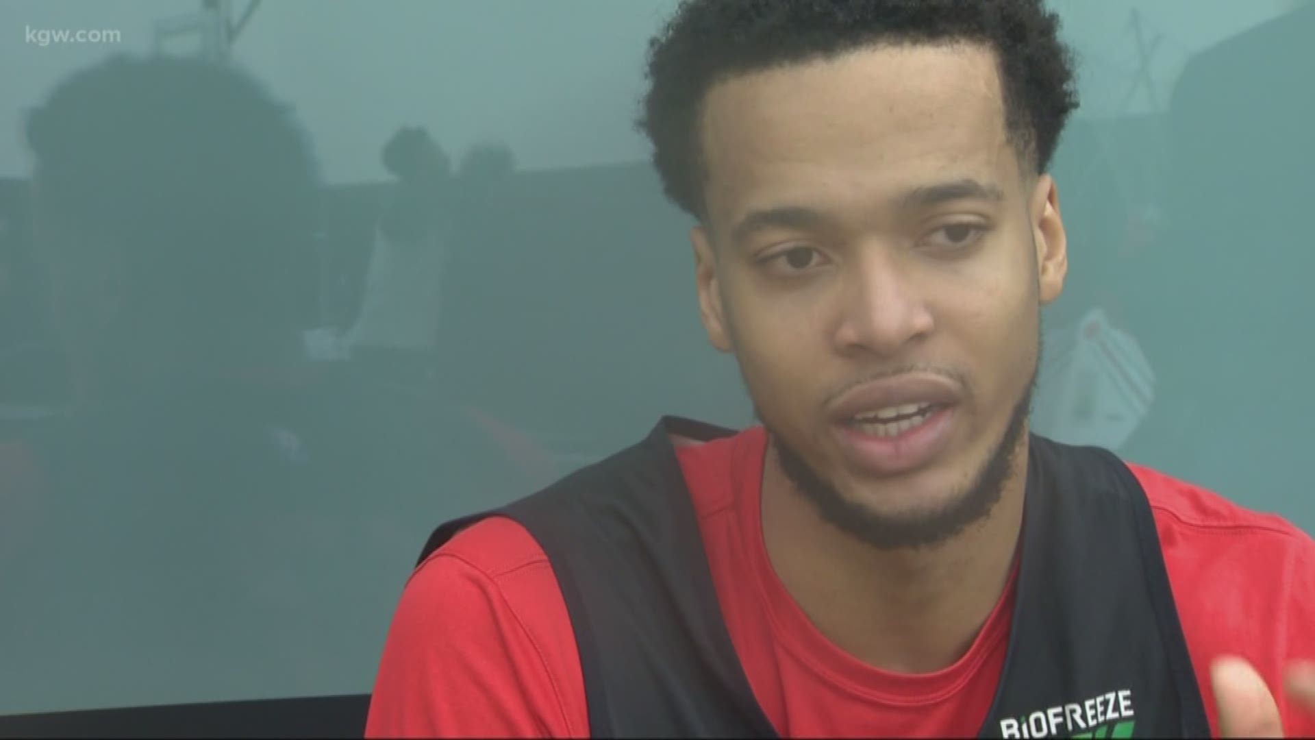 From the rubble to the NBA,  Blazers forward Skal Labissiere believes he’s lucky to be alive.

When he was 13 years old, he survived a 7.0 magnitude earthquake in his home country of Haiti.  Labissiere, his mother and brother were trapped under the aftermath of his home collapsing for nearly three hours.

“We were stuck under there praying, hearing people going crazy outside, we’re trying to scream for help but no one could hear us,” he says.  “In my mind, I’m about to die.”

Labissiere tells his story in his own words, edited by KGW photographer Cory Long.