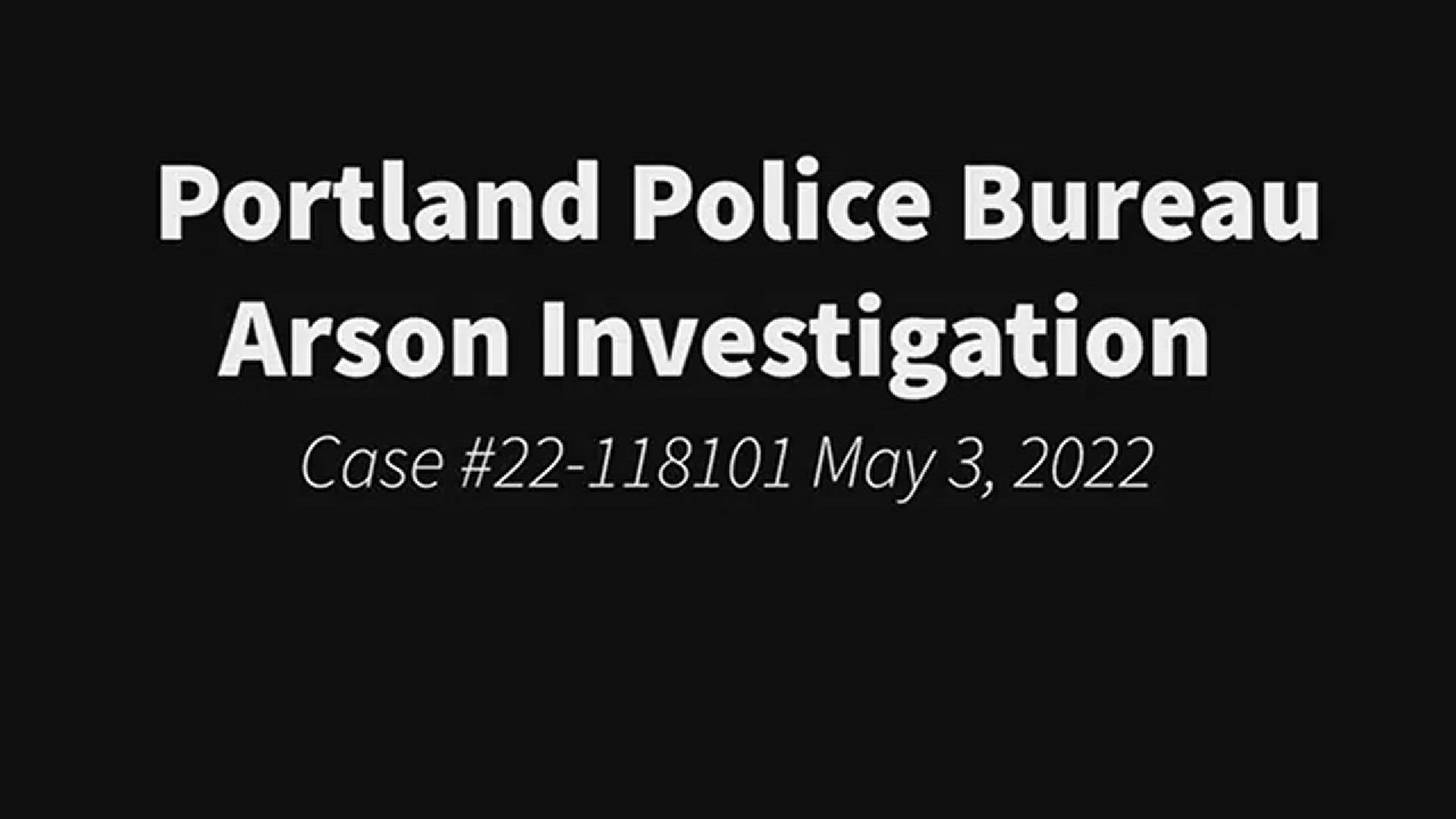 Portland police are looking for tips after a man tried to set fire to the Muslim Community Center of Portland's building in North Portland on Tuesday, May 5.