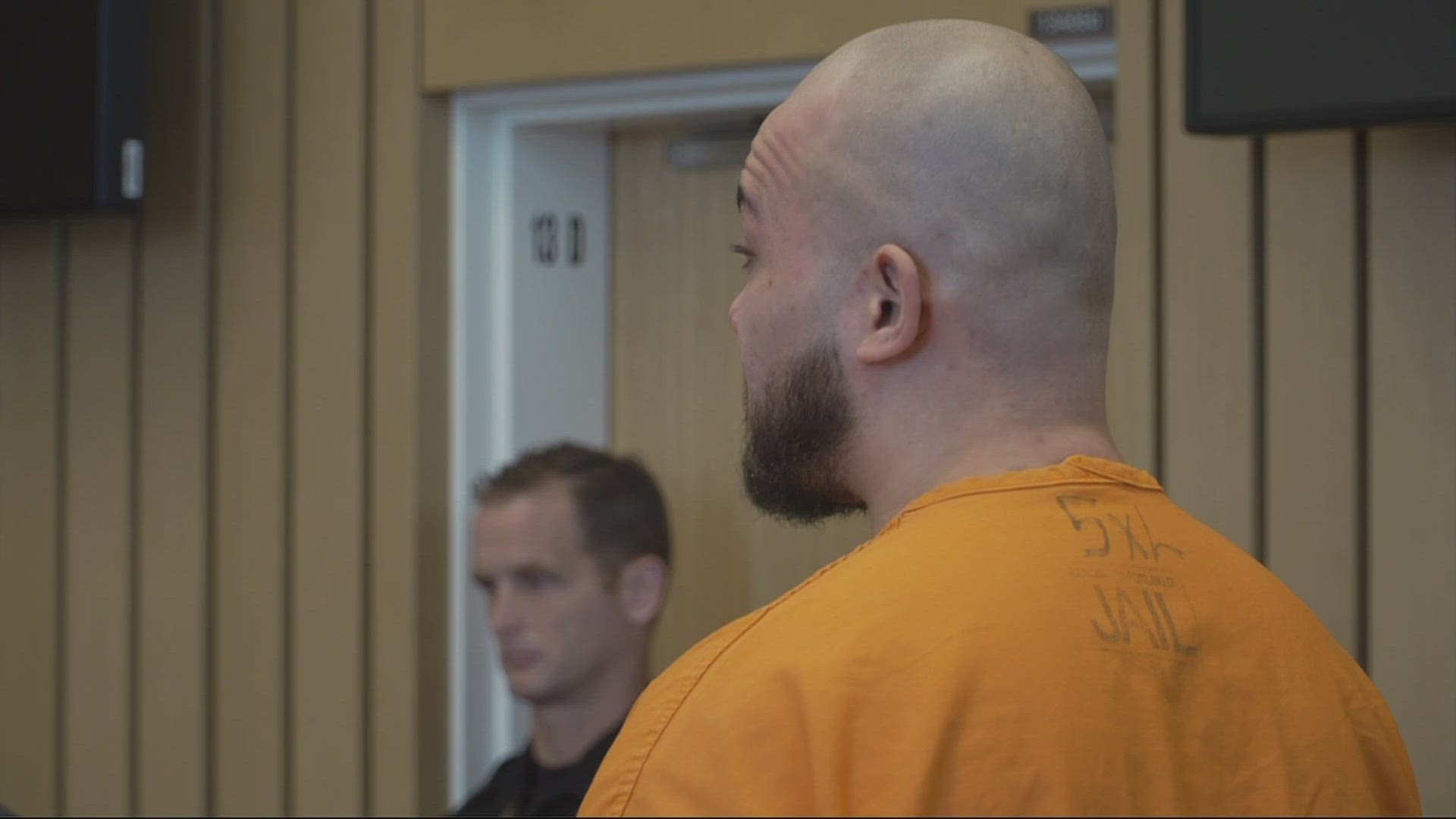 Toese was convicted in March on 10 counts stemming from a 2021 street brawl outside the Northeast Portland Kmart that burned down this week.