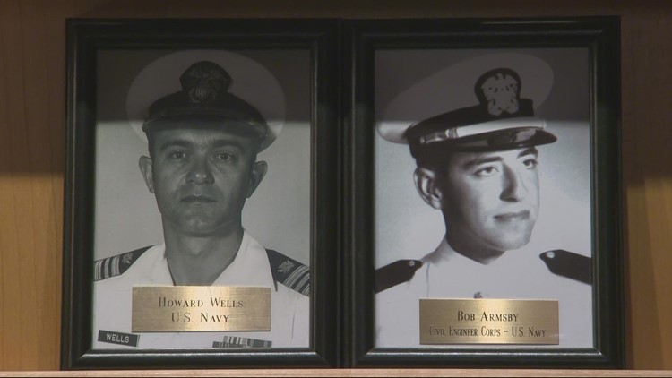 Navy veterans reunite in retirement community after 60 years
