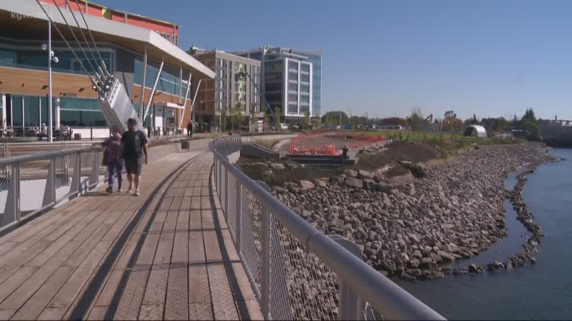A look at the brand new Vancouver waterfront.