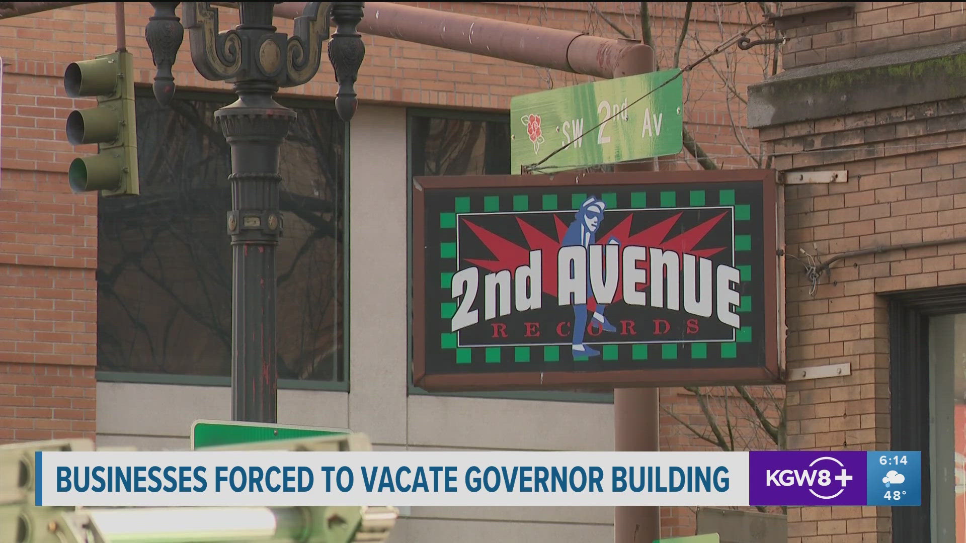 Tenants inside the Governor building on Southwest 2nd Avenue were notified they were being forced to vacate a few months ago.