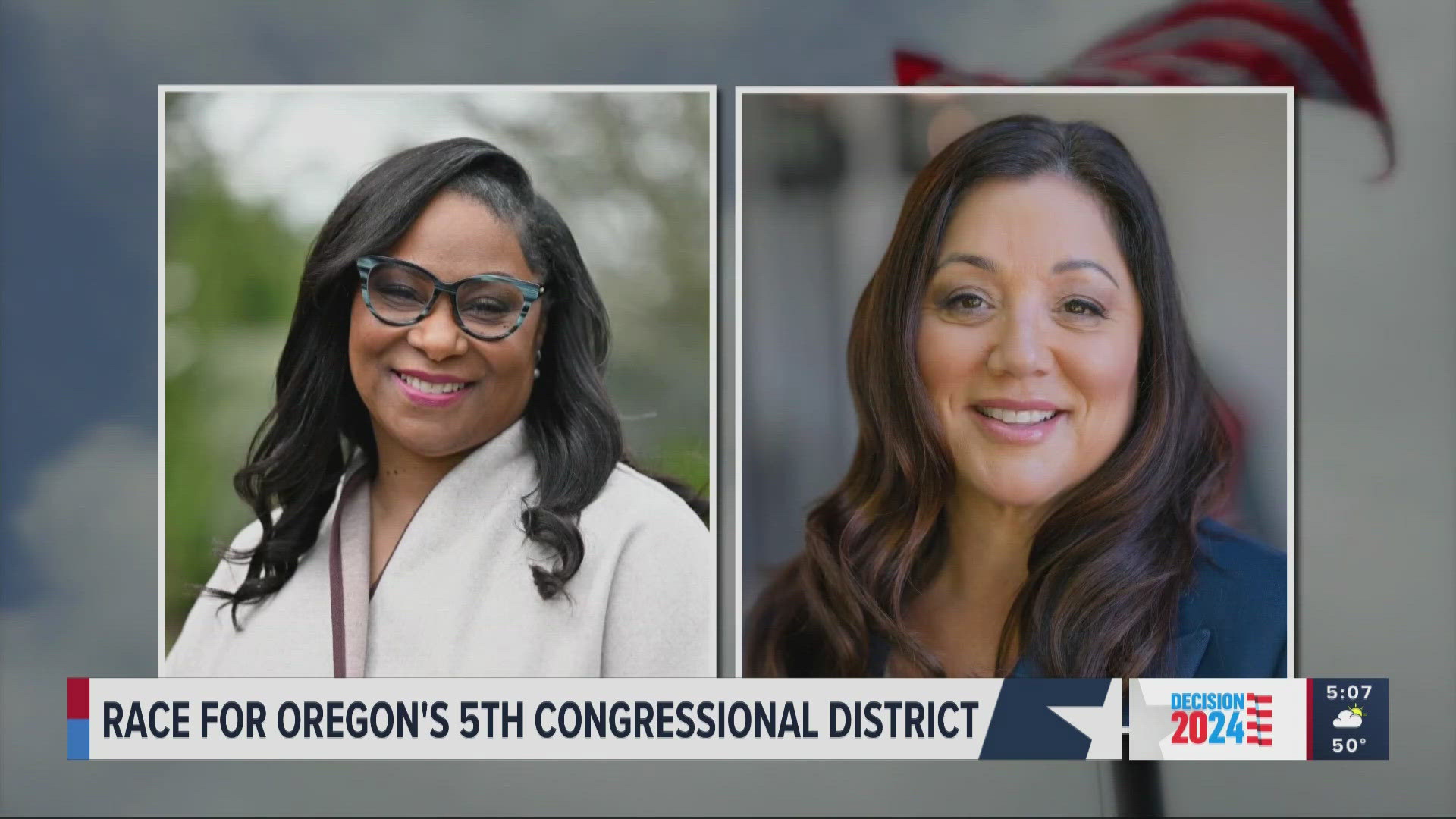 Many await results from the 2024 election for Oregon's 5th Congressional District race between Republican Rep. Lori Chavez-DeRemer and Democrat Janelle Bynum.