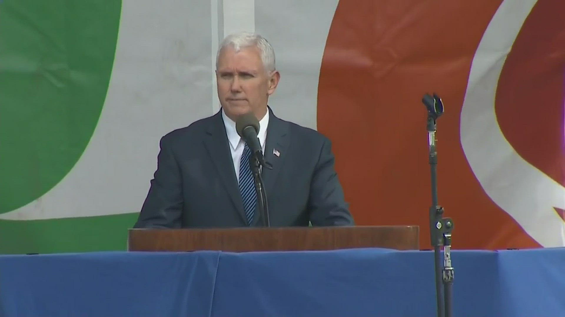 Mike Pence speaks at March for Life