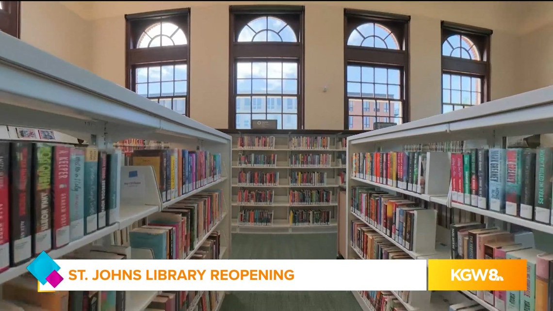 Visit the transformed St. Johns Library this weekend