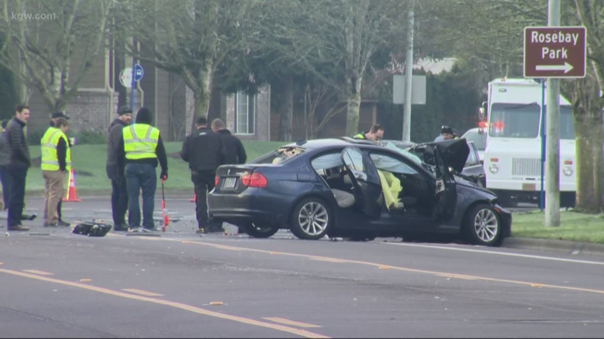 Deadly crash near Intel in Hillsboro