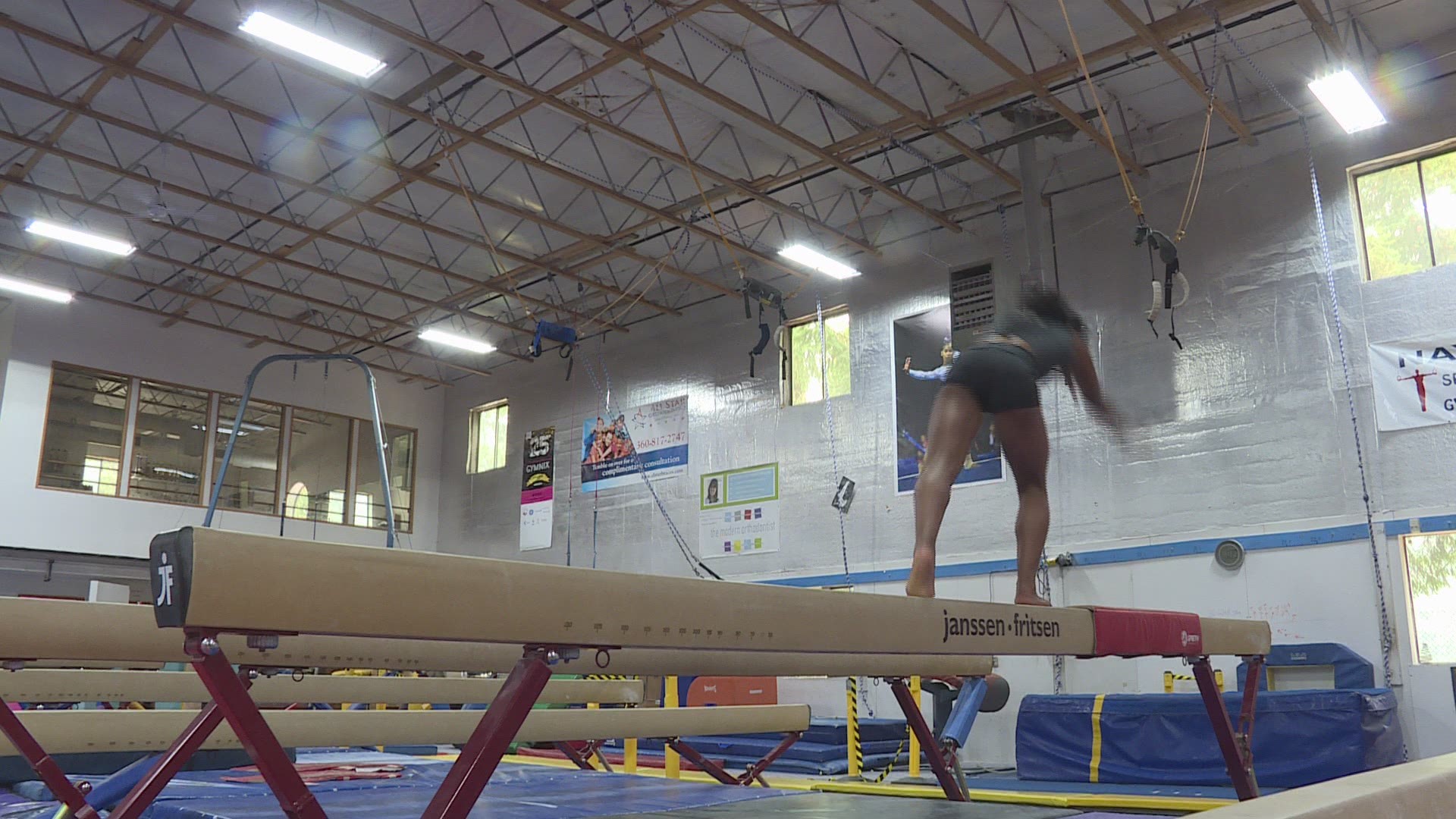 16-year-old Jordan Chiles is one of the best gymnasts in the country.