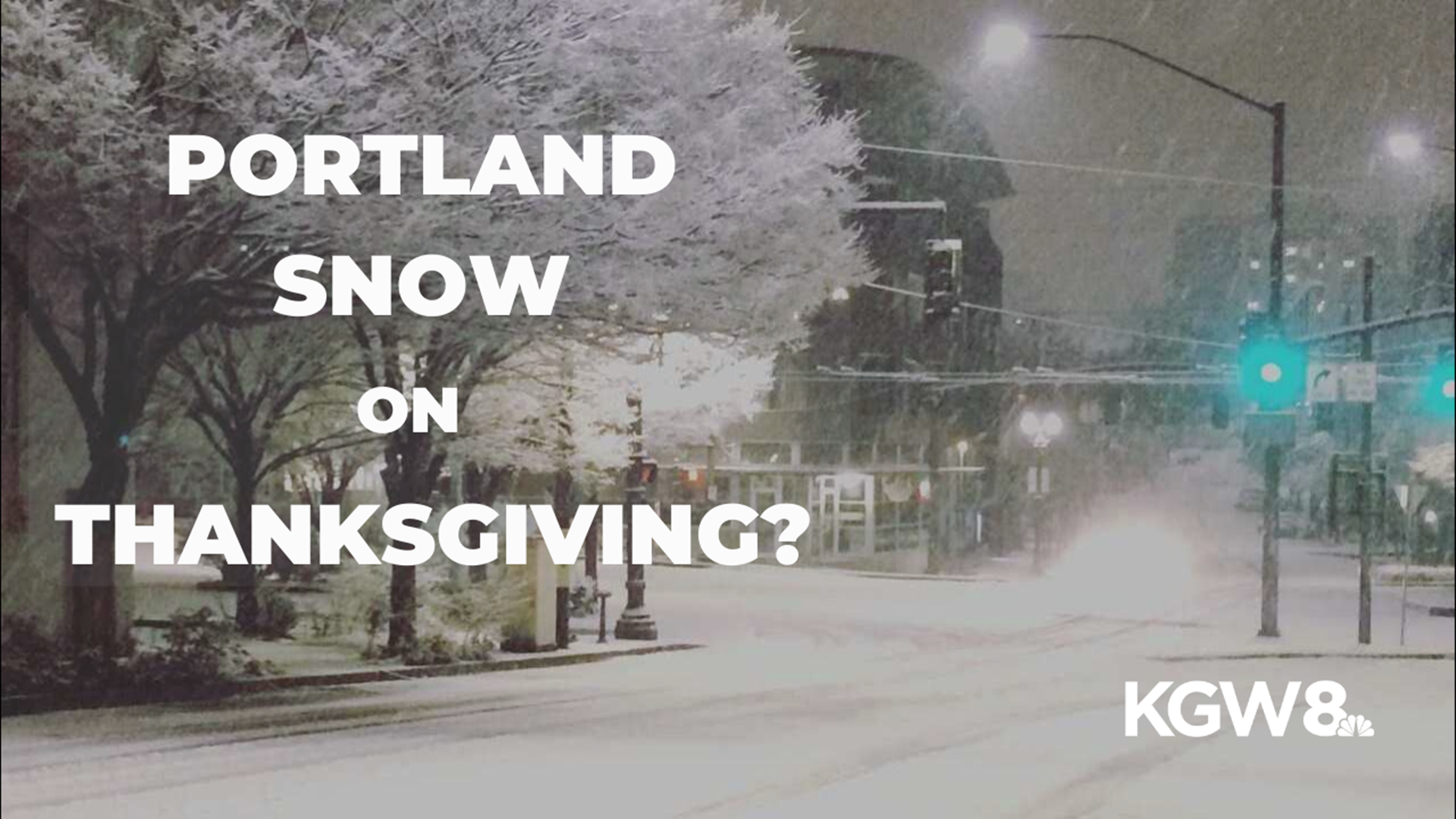 Some forecasts call for snow in the Willamette Valley but KGW's Matt Zaffino says there are reasons to be skeptical of that possibility.