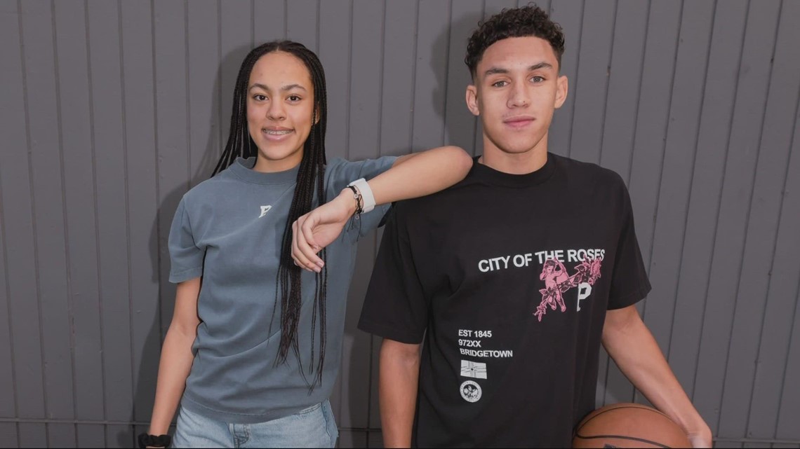 Two Oregon high school athletes make history as the first to sign deals for their name, image and likeness