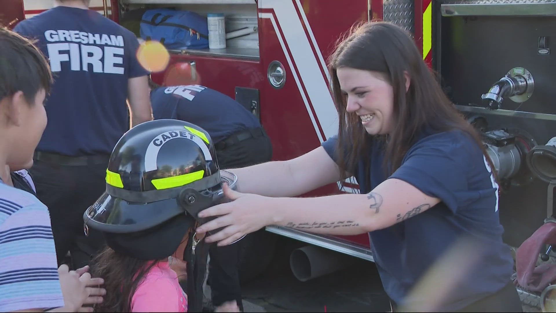 The annual event is meant to help people build safer communities by connecting with first responders and their neighbors.