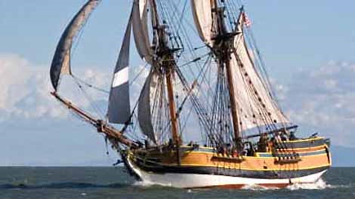 Tall ships moored for tours in Vancouver | kgw.com