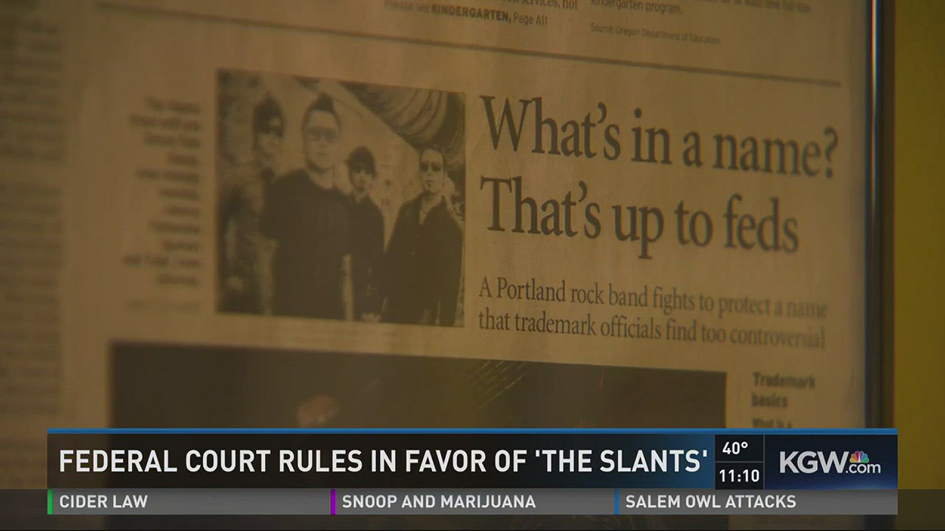 Supreme Court Redskins trademark: Slants case will decide free speech issue.