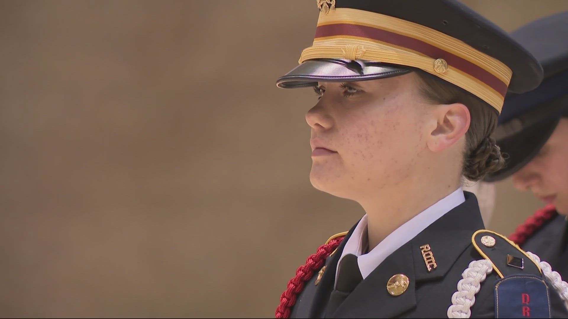 Oregon City High School's junior ROTC drill team have spent months preparing for a national tournament in Florida. The students represent more than just their school