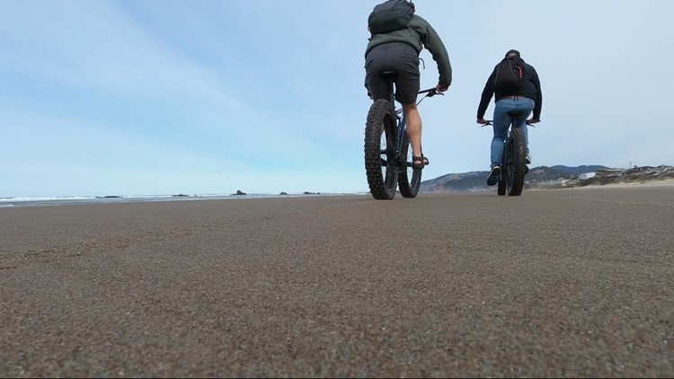 Let's Get Out There: Fat tire bike ride along the beach