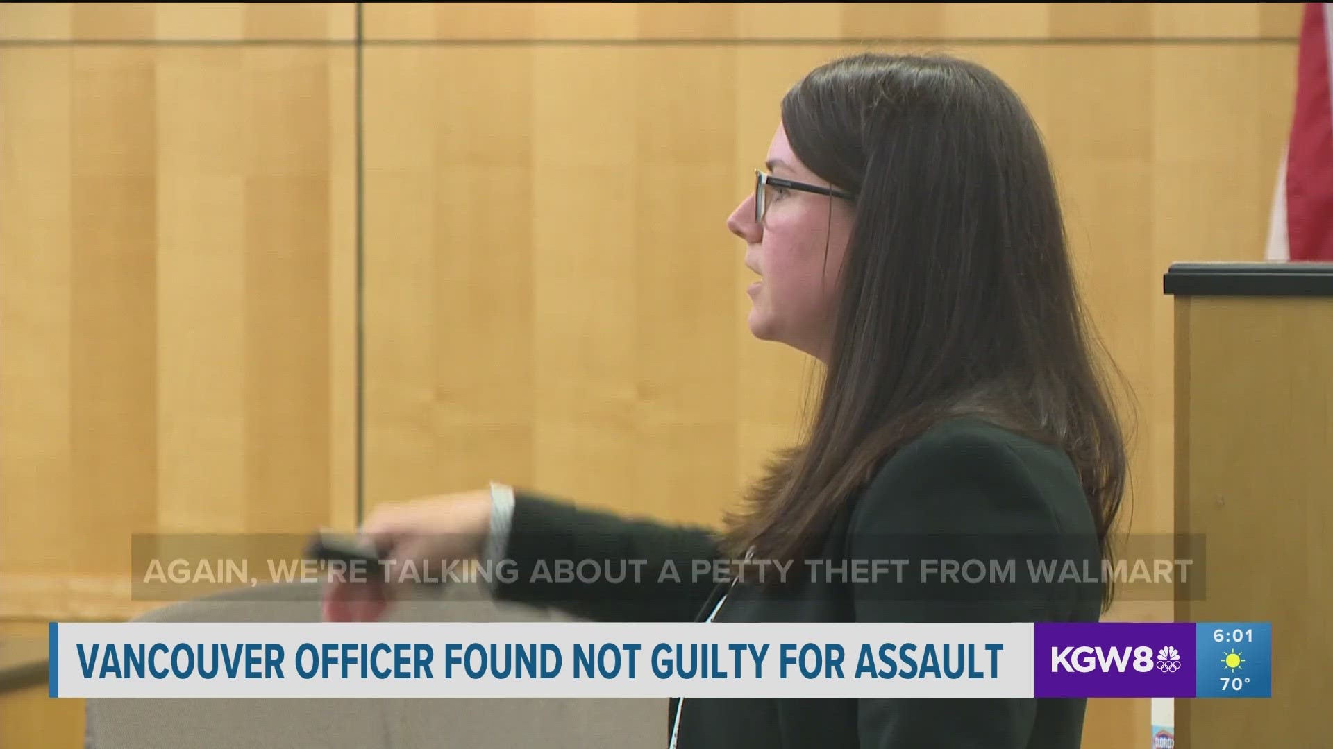 Vancouver police officer Andrea Mendoza was facing trial for fourth-degree assault after she threatened to tase a suspect in the genitals during an arrest in 2023.