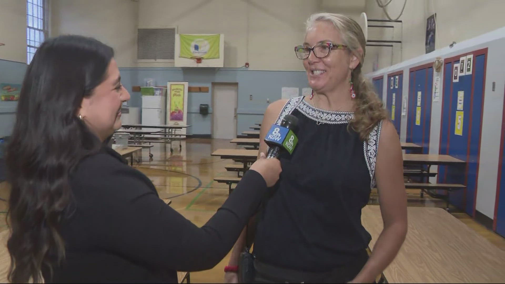 Many students in Portland Public Schools are returning to class Tuesday morning. KGW spoke to Andrea Porter-Lopez, the principal of Woodlawn Elementary School.