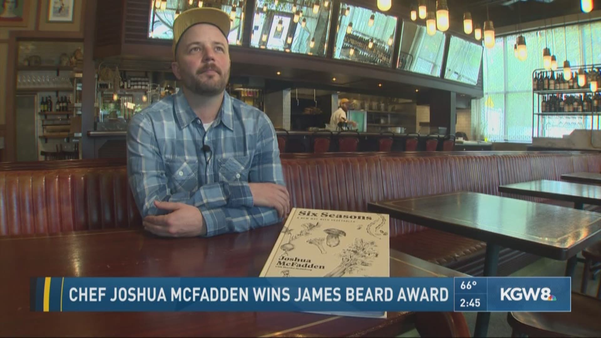 Chef Joshua McFadden wins James Beard Award