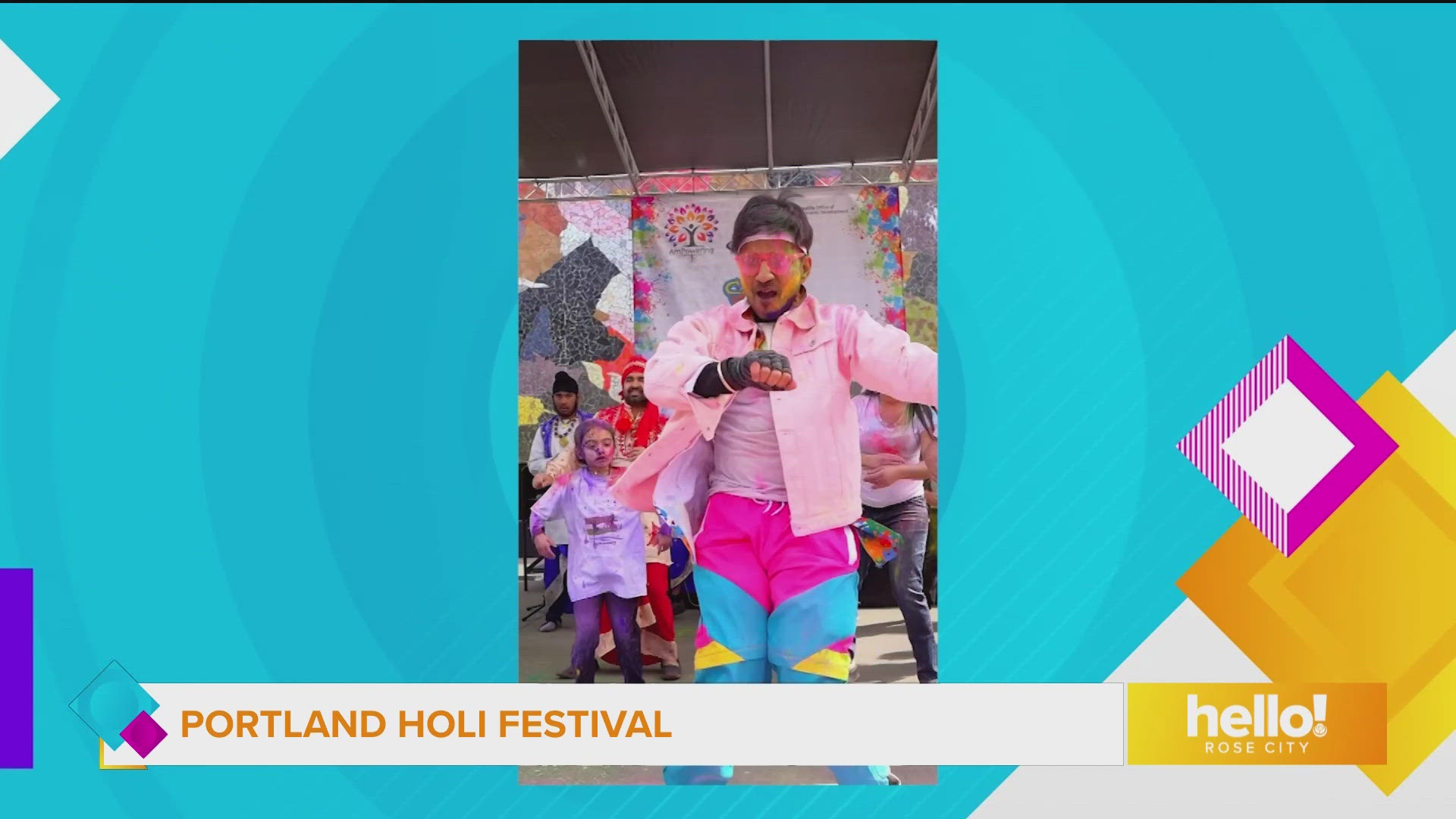 Holi is an Indian celebration known as the festival of colors
