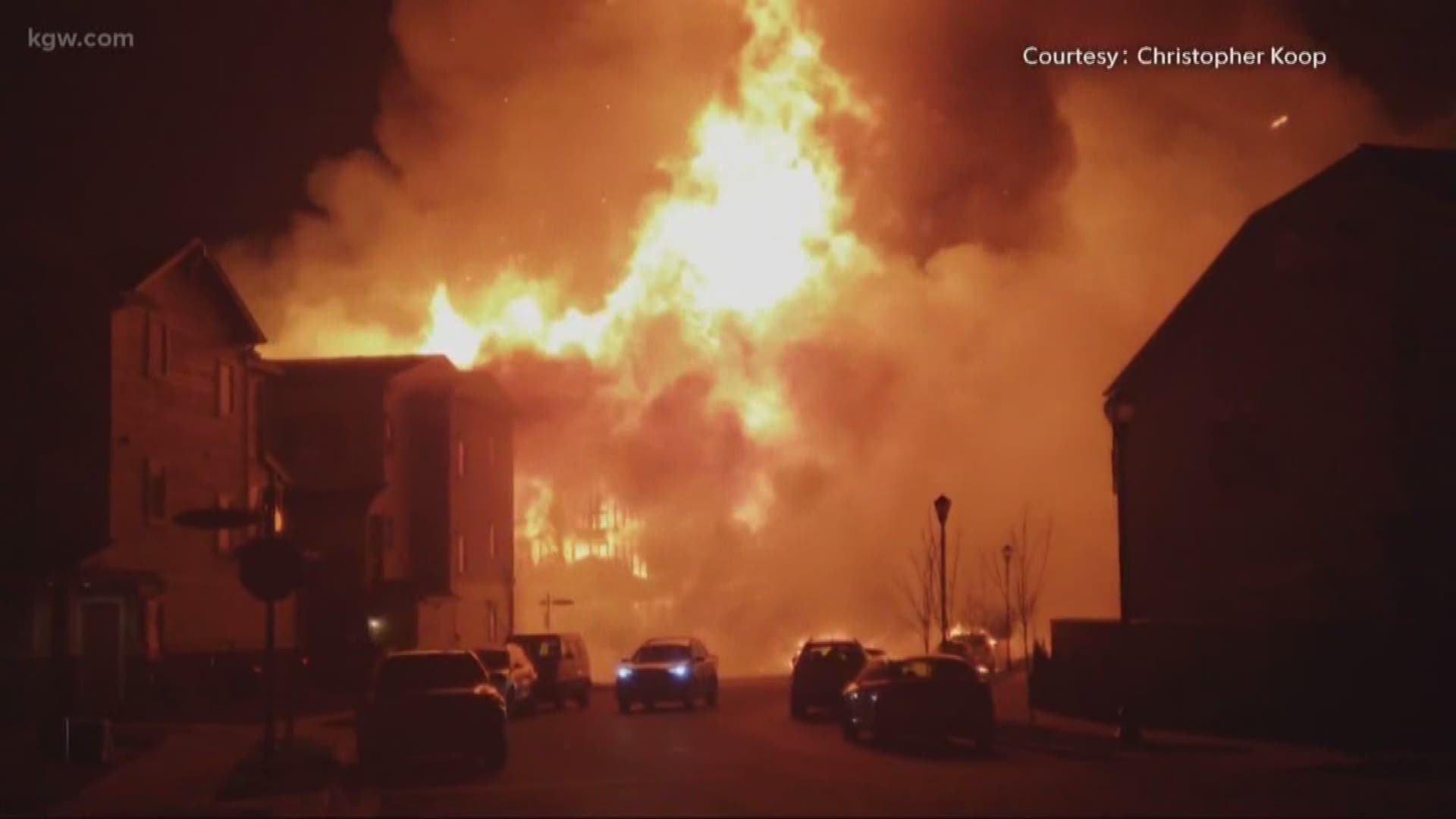 Help police find witness to massive Wilsonville fire