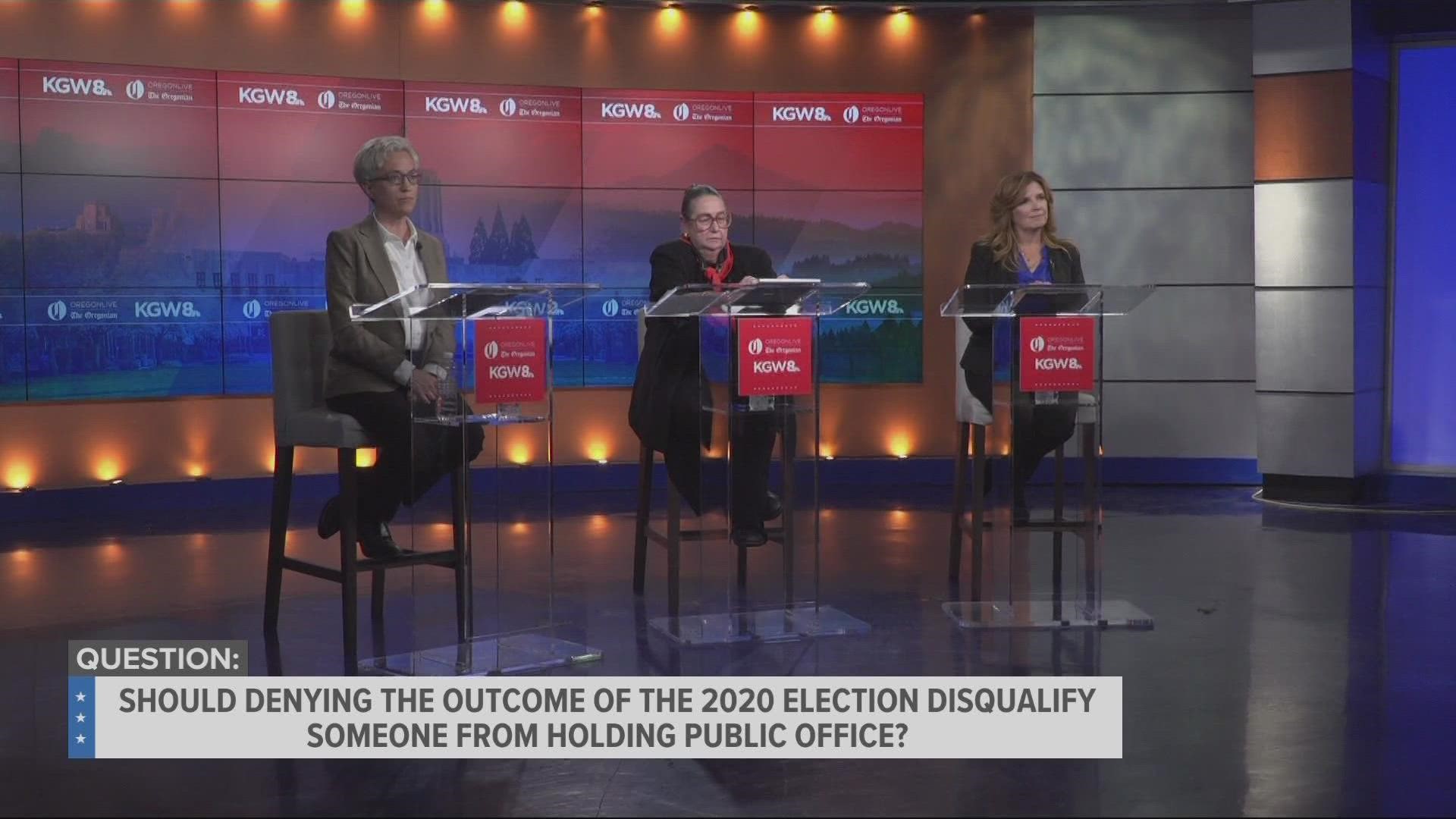 Each of the Oregon gubernatorial candidates give their take on reproductive rights in Oregon