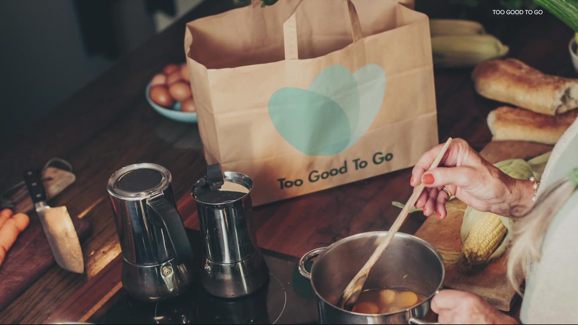 The "Too Good To Go" app launched in Portland in May 2021. The goal is to fight food waste.