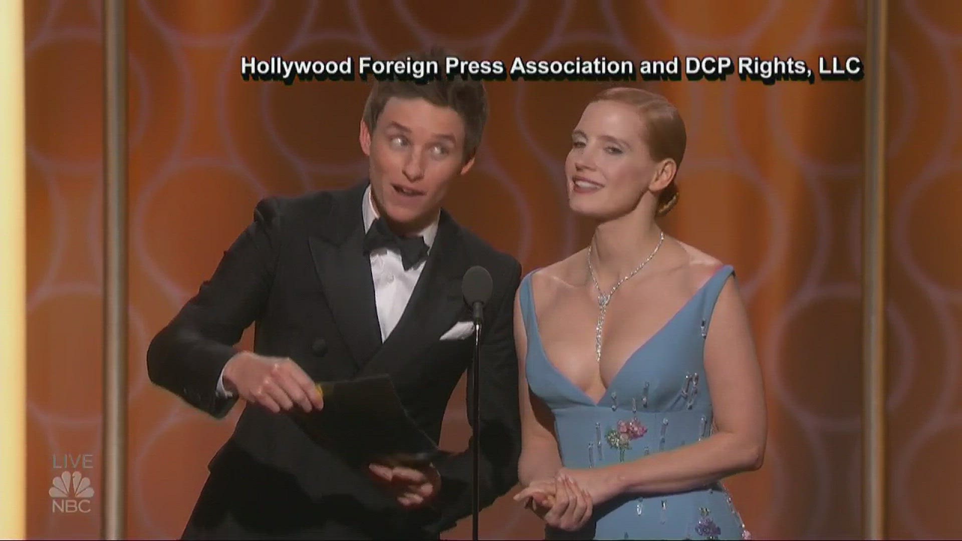 Stars shine bright at 'Golden Globes'
