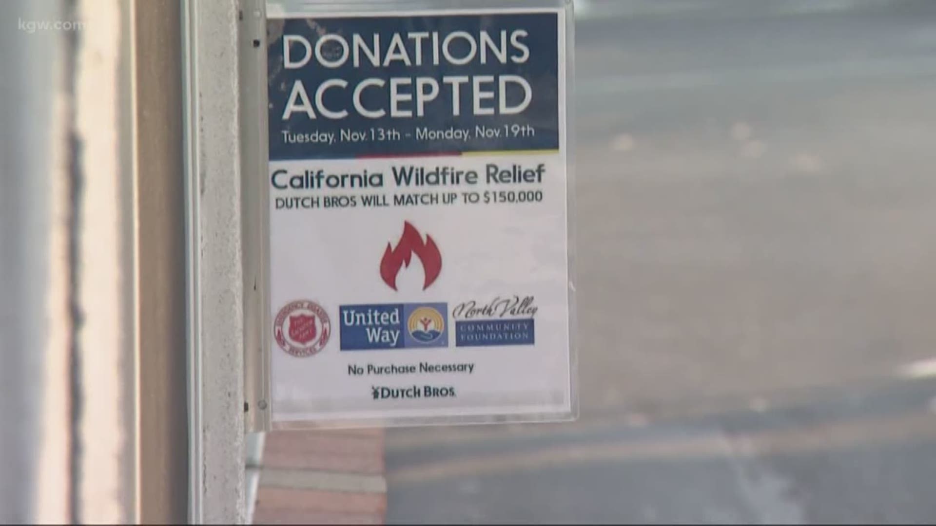 Oregonians are stepping to help victims of the California wildfires, humans and the their four-legged friends.