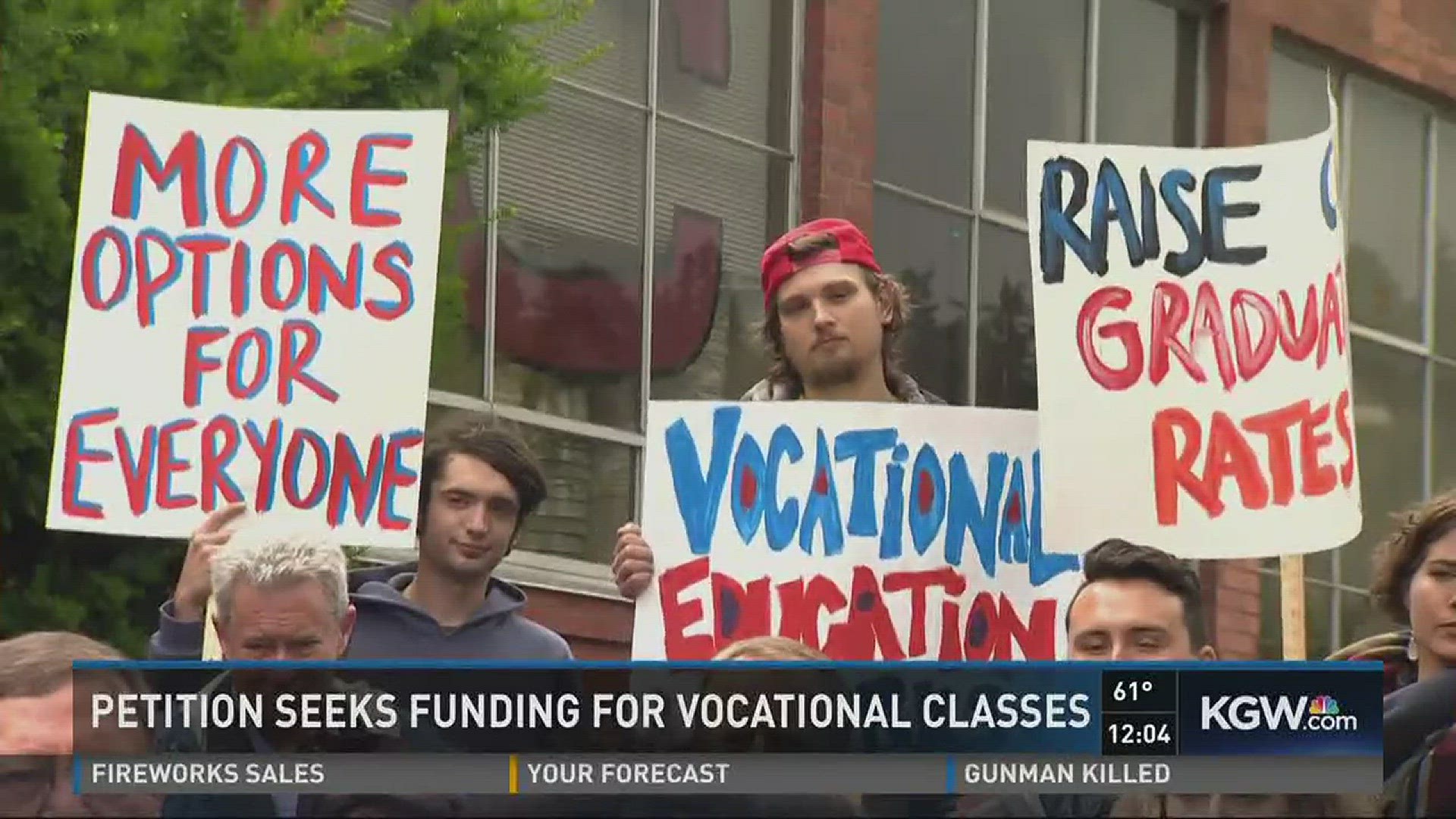 Petition seeks funding for vocational classes