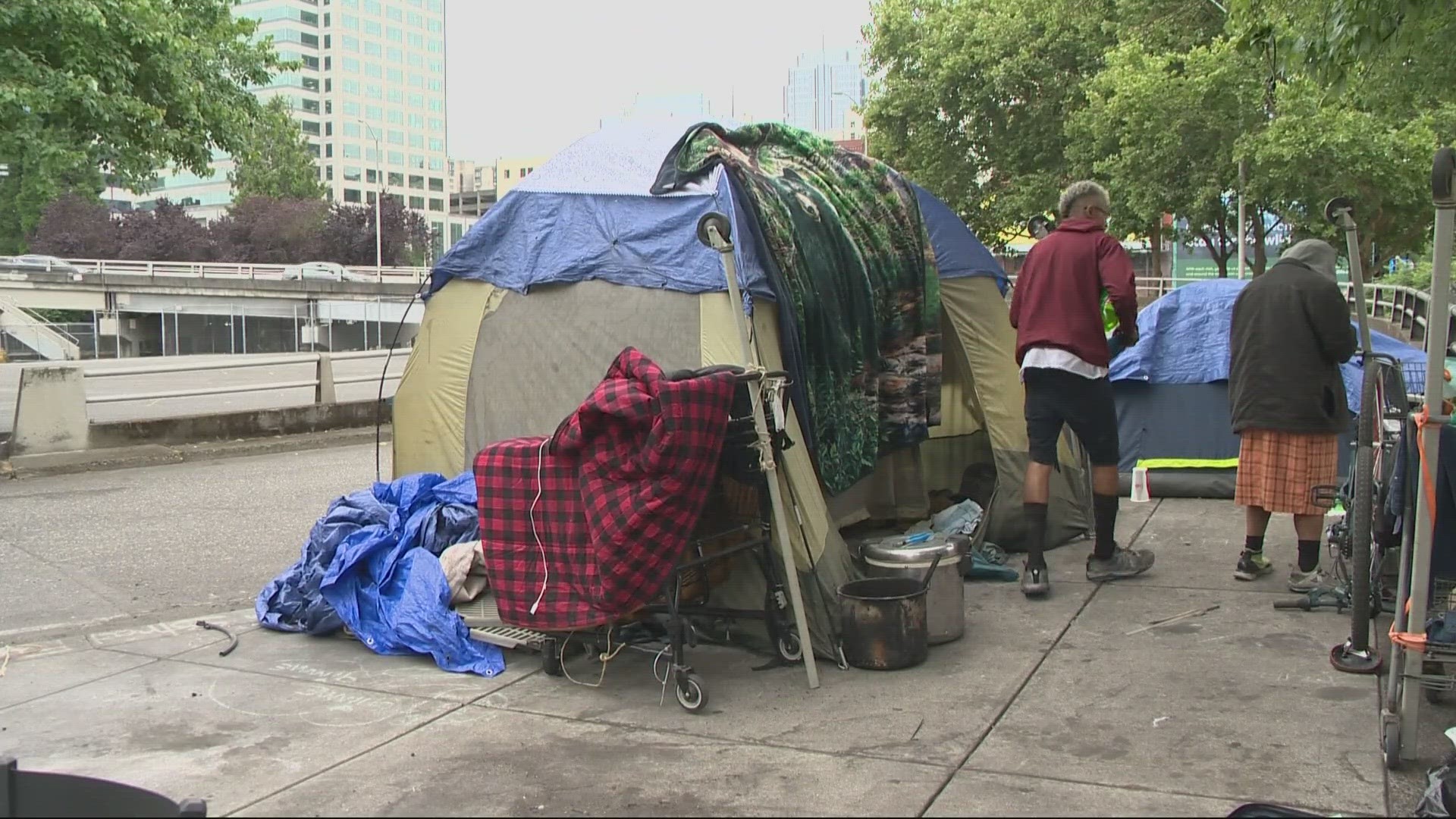 In two weeks, Portland will begin enforcing a daytime ban on homeless campsites.
