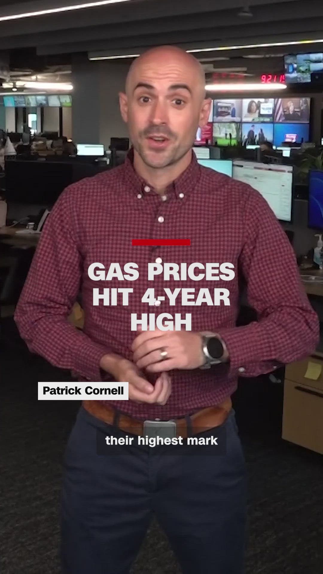 Gas prices hit a 4-year high amid the war in Iran | kgw.com