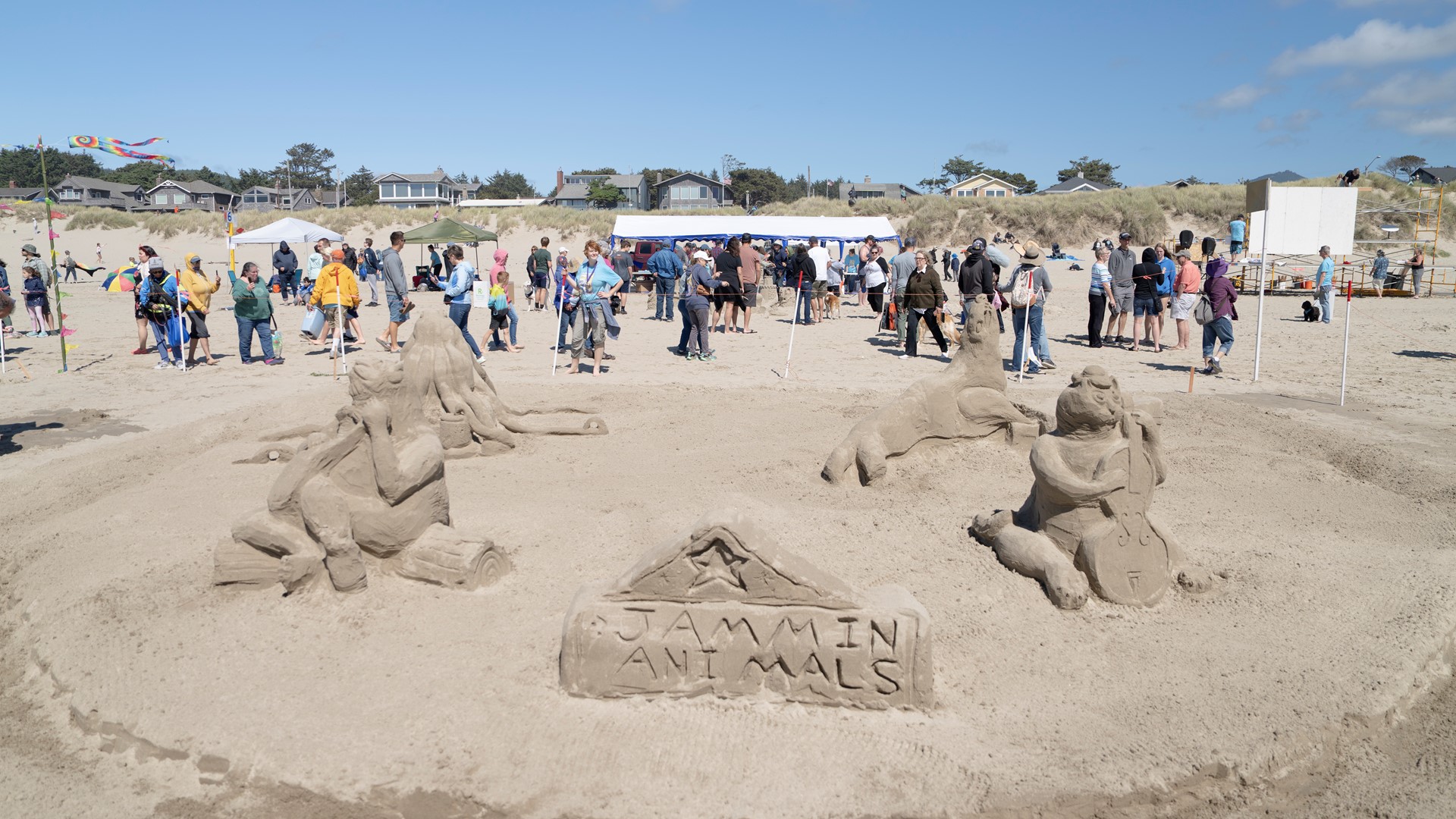 Artists thrill at Cannon Beach sandcastle contest