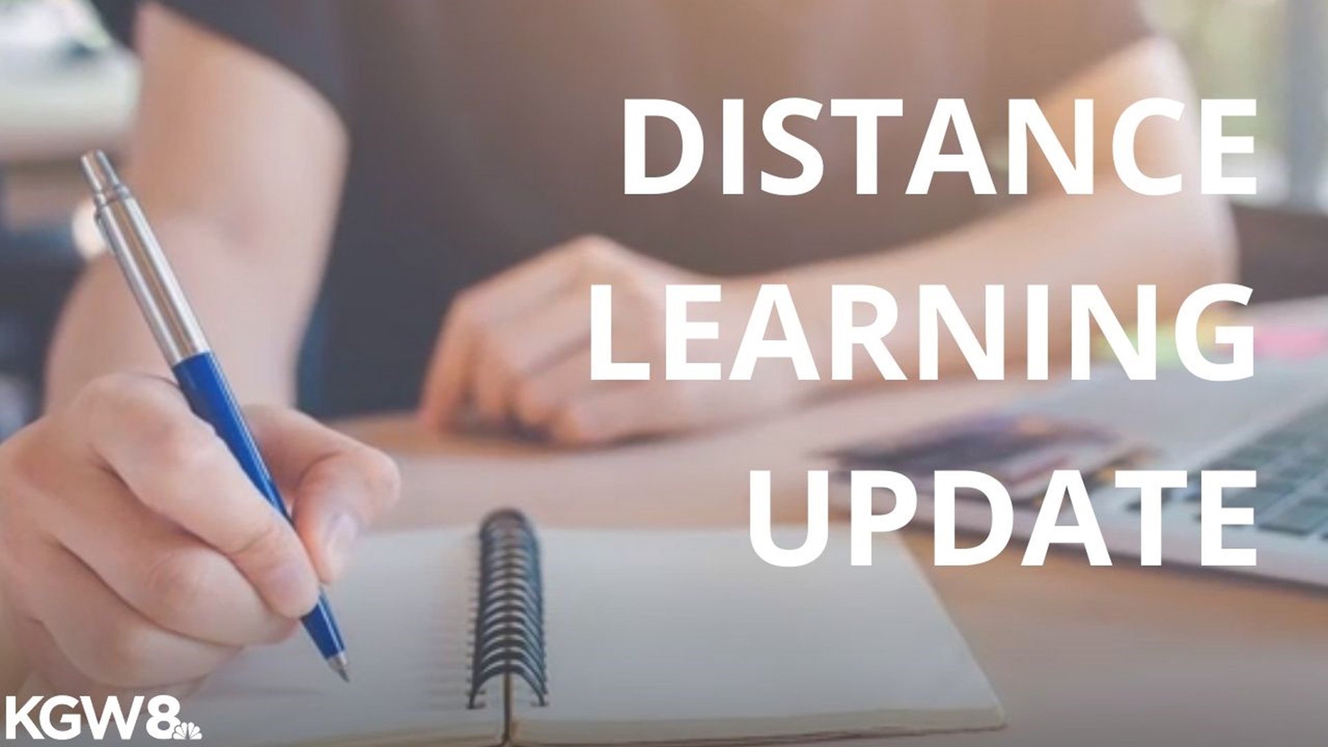 Oregon school districts are giving an update on distance learning.