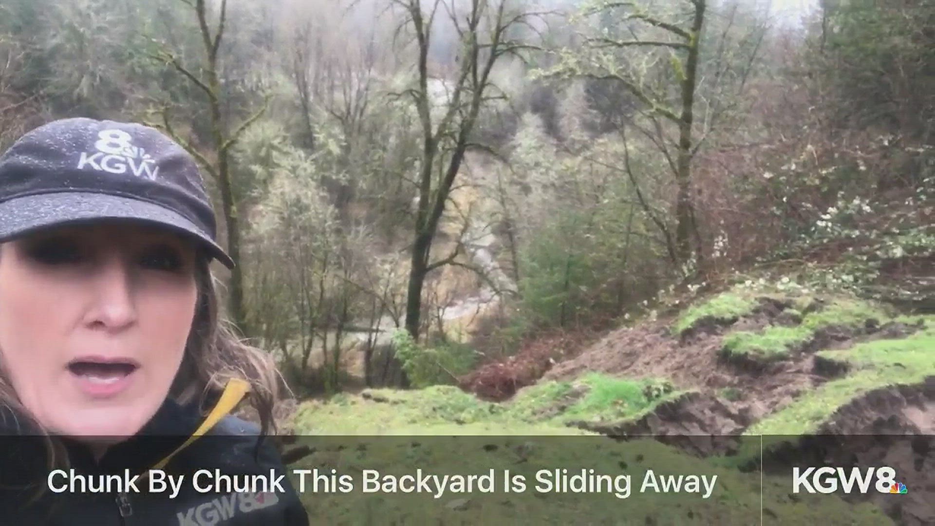 Heavy rain causes landslides, closed roads in Portland | kgw.com