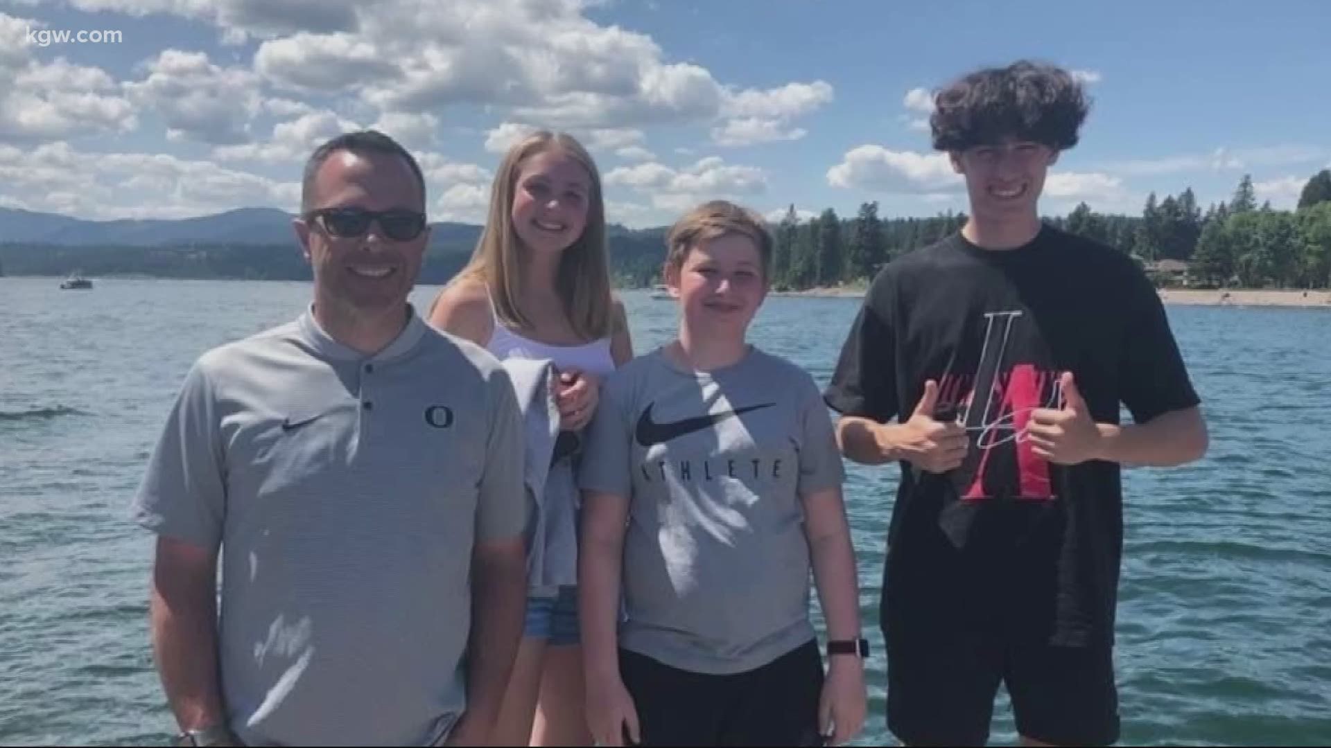 A Lake Oswego man and his three children were killed in a collision between two planes in Idaho.