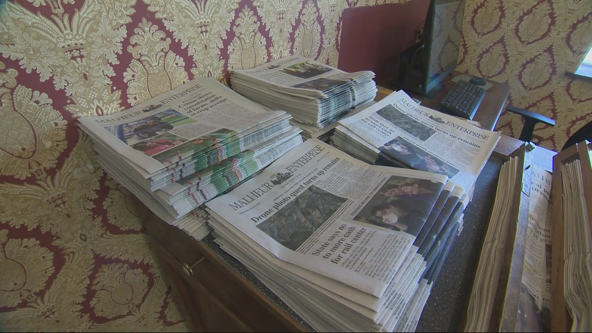 Veteran newsman Les Zaitz has been keeping the Malheur Enterprise afloat, but his retirement spells an end to the venerable paper.