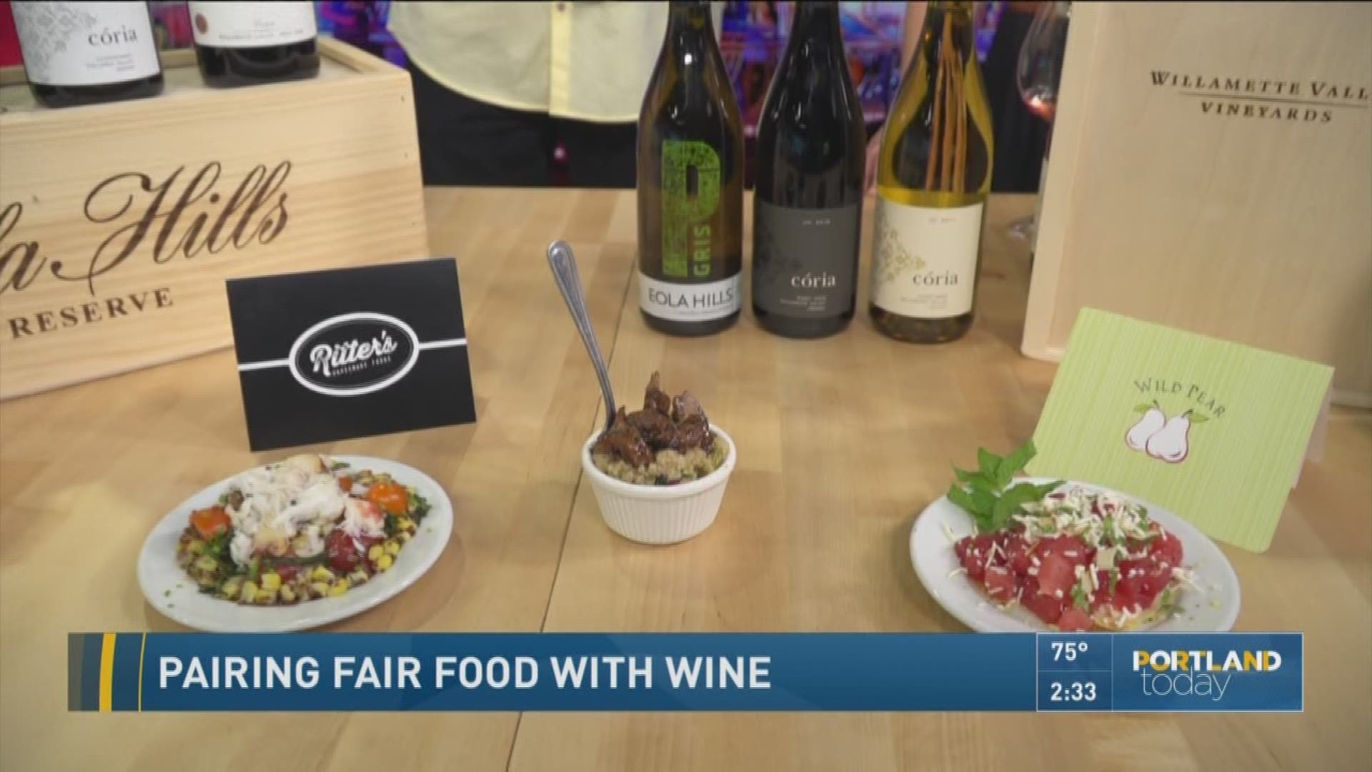 Pairing fair food with wine