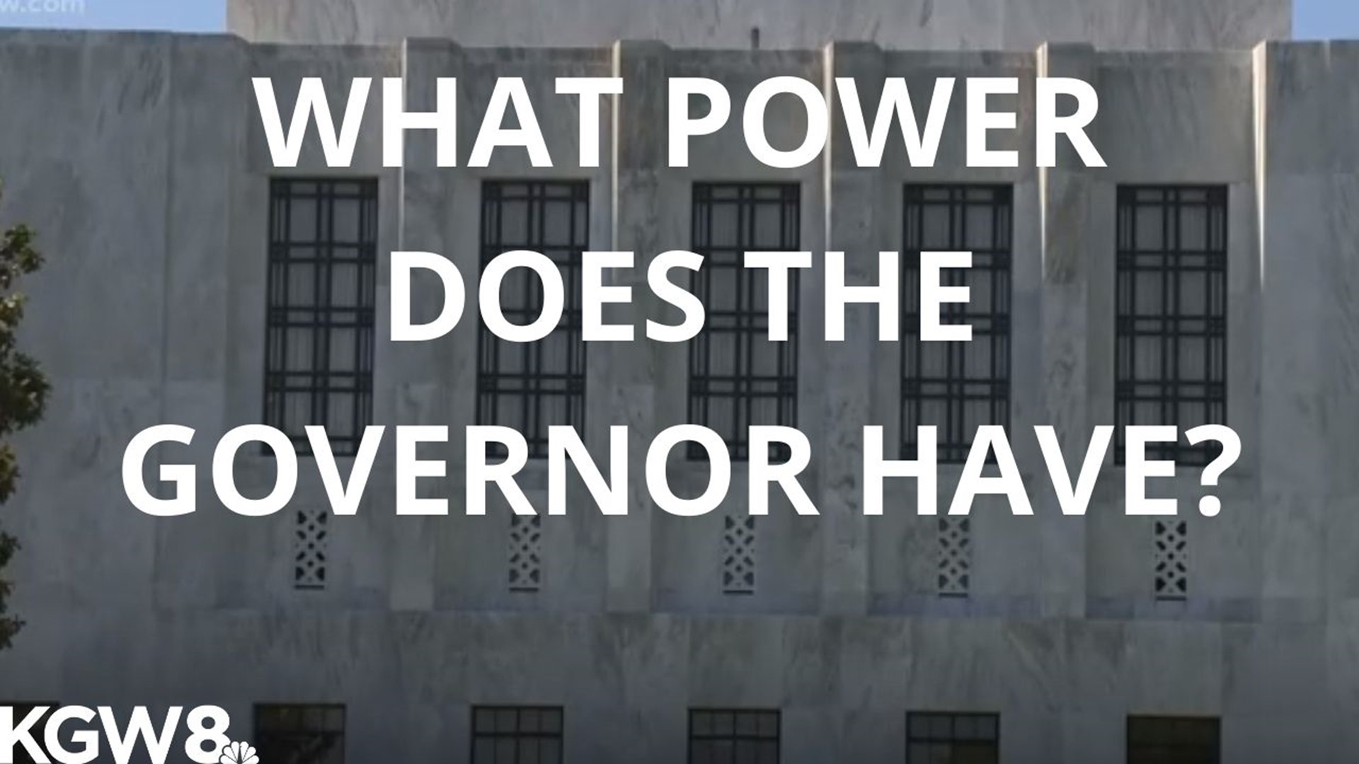 There seems to be a lot of confusion over the governor’s authority right now. Let’s take a look.