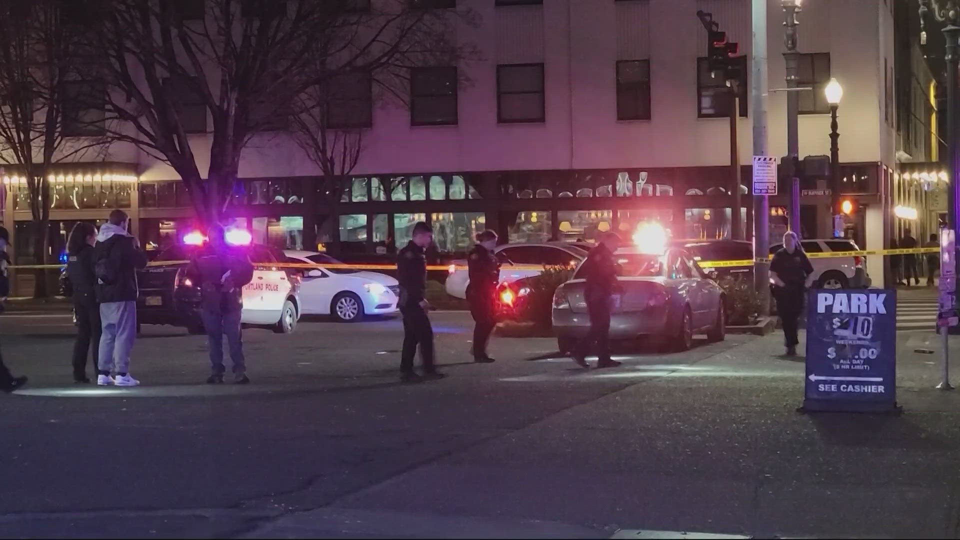 One Person Shot Hospitalized After Shooting In Downtown Portland Kgw