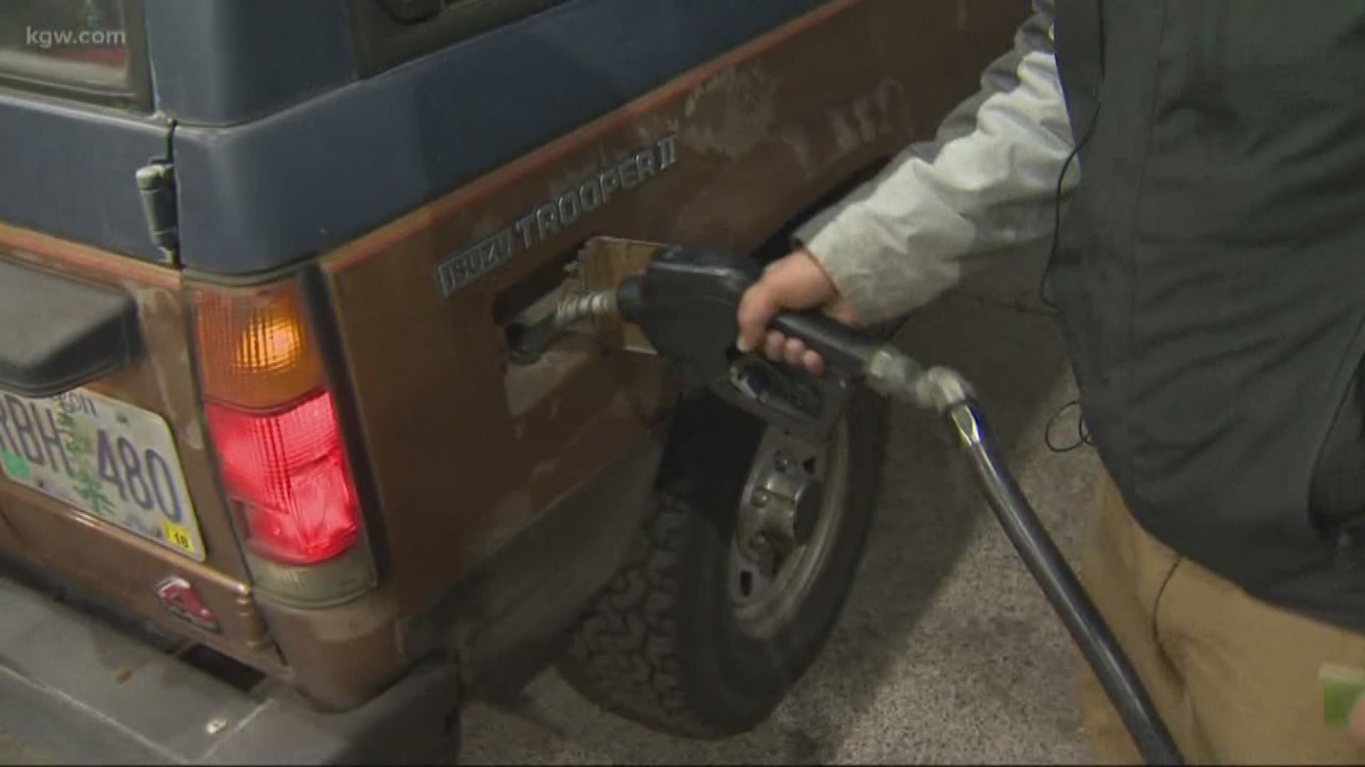 A new Oregon law lets people self-serve gas in some counties