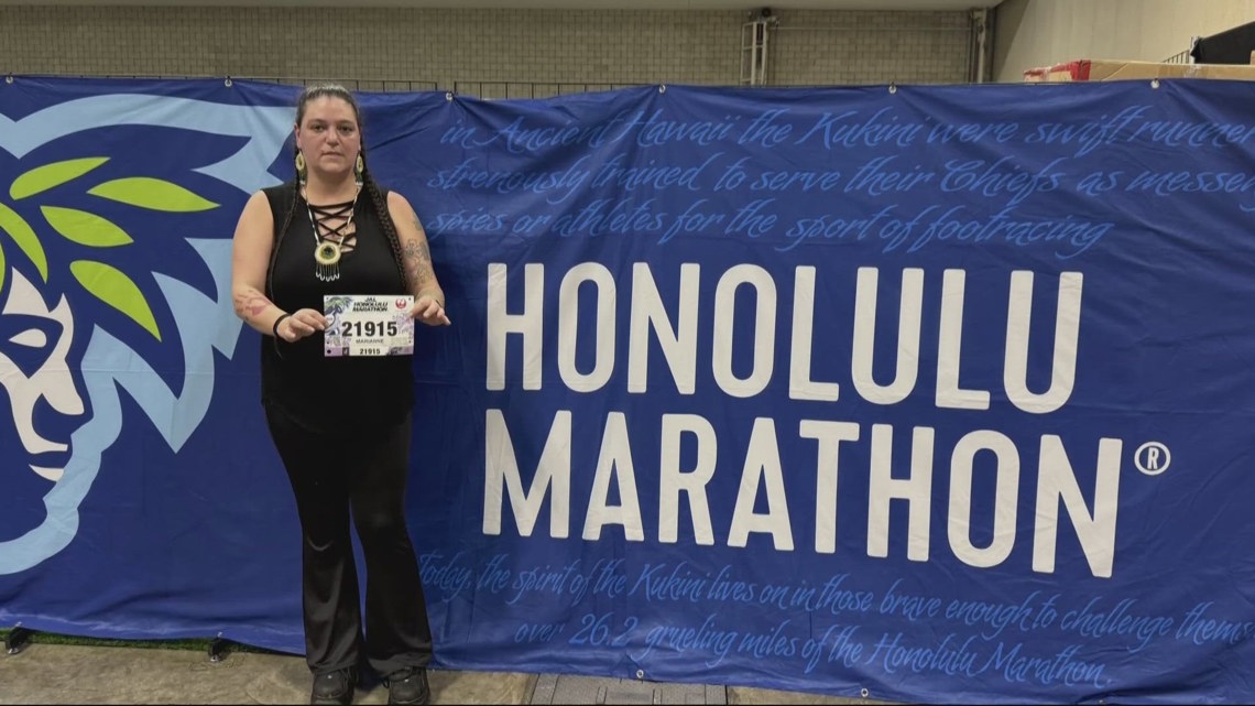 Grand Ronde woman completes Honolulu Marathon in honor of late aunt