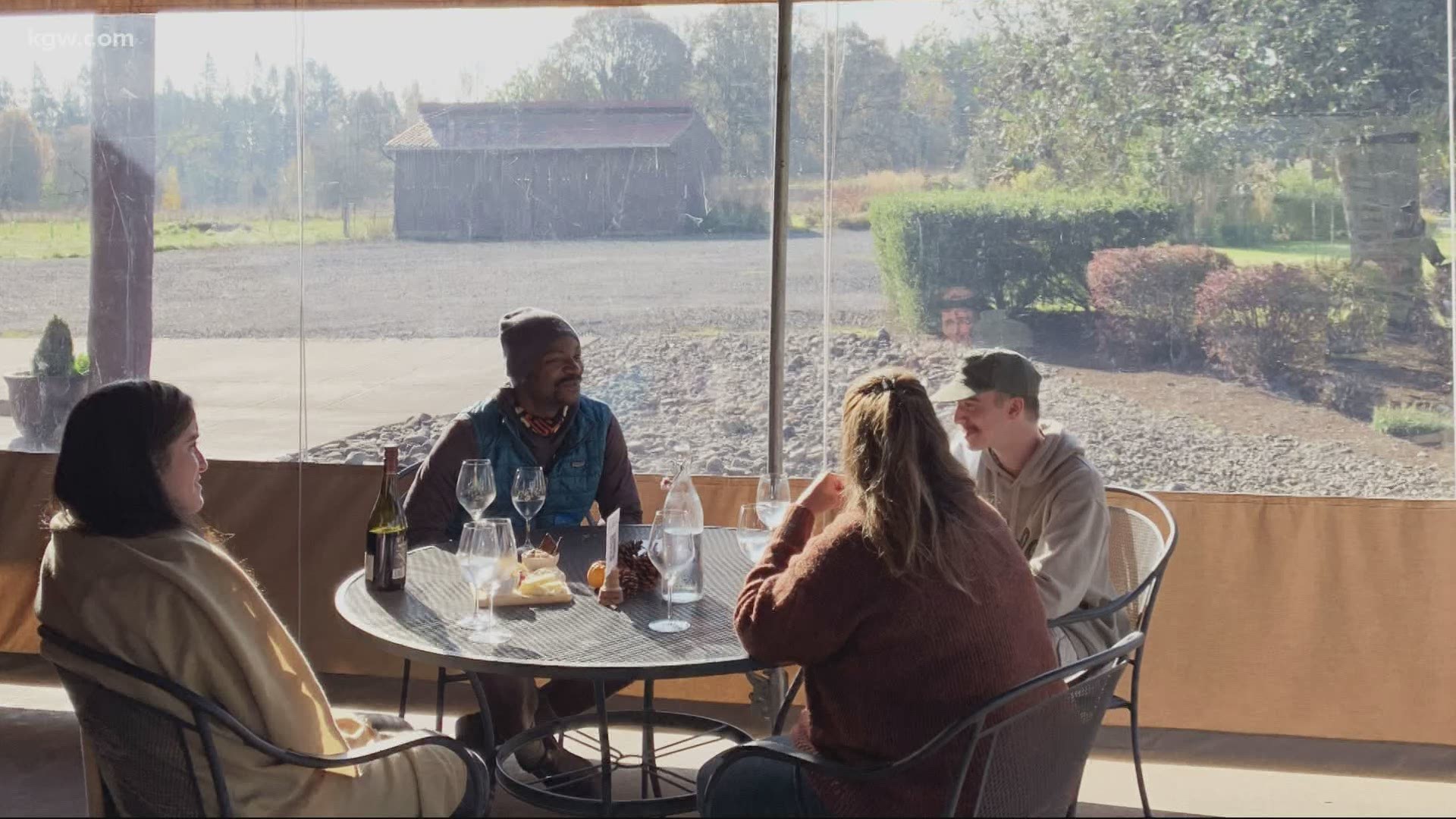 Local wineries' biggest sales period of the year aligned with the governor's two-week freeze on outdoor dining, resulting in a major financial hit.