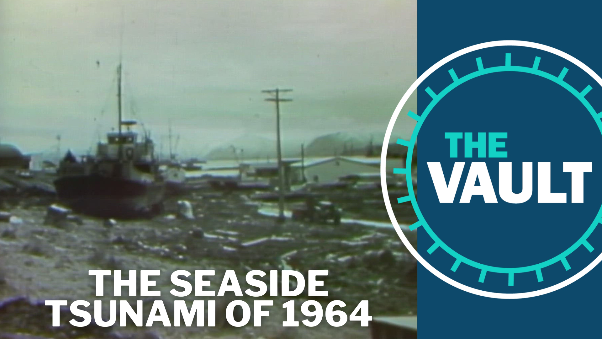 59 years ago today, a large earthquake struck along the southern coast of Alaska. The resulting tsunami hit the Oregon city of Seaside especially hard.
