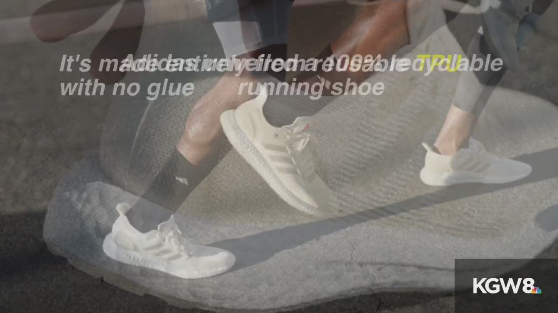 Once they are worn out, the shoes can be returned to Adidas, where they will be ground to pellets and melted into material for components for a new pair of shoes.