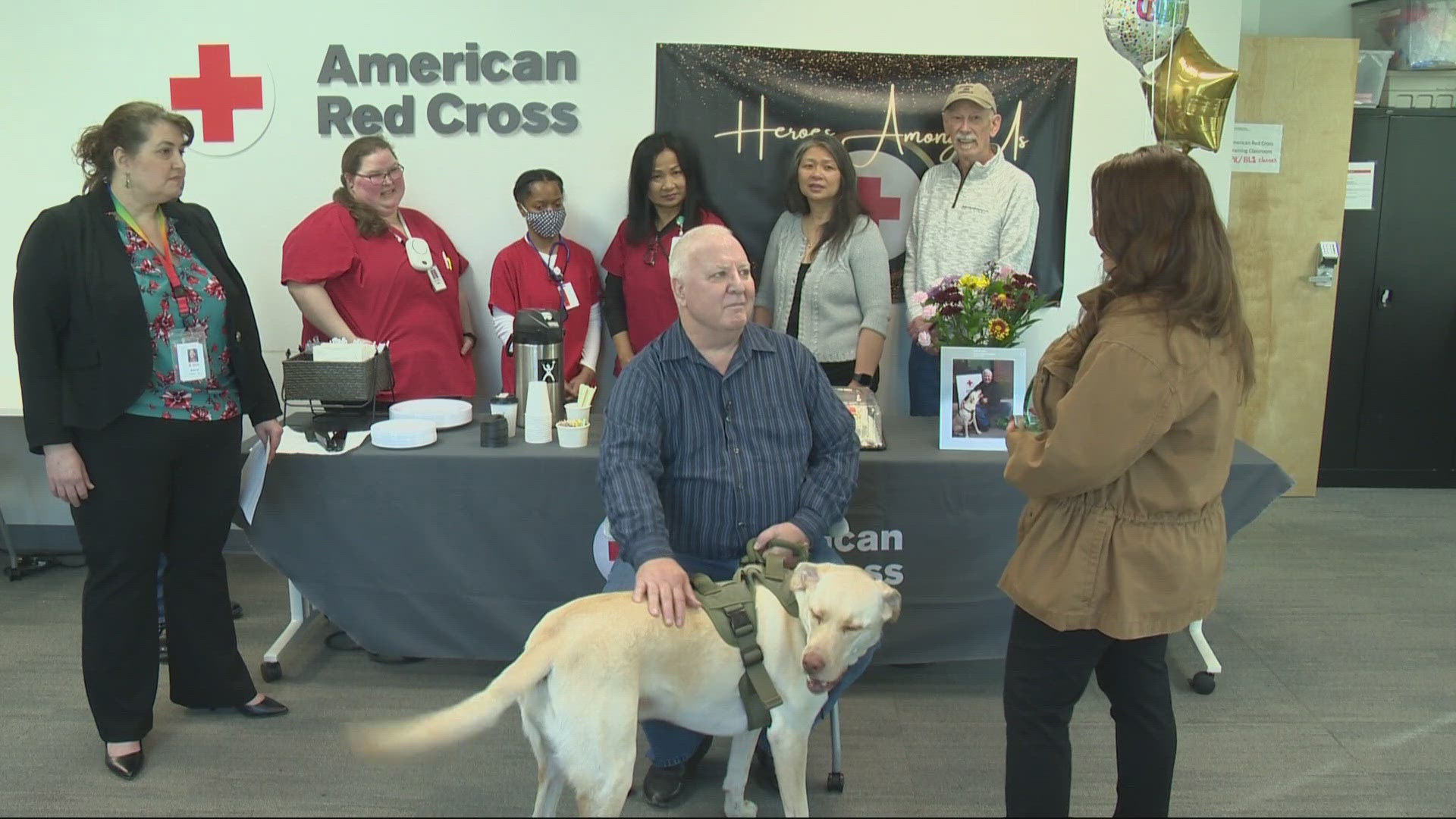 Bob Hunger-Schafer drives four hours from Bellingham to Vancouver to donate blood once a week over the last several years.